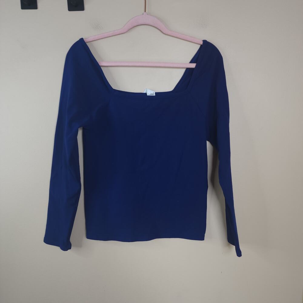 Fabletics Long Sleeve Fitted Square Neck Top In B… - image 7